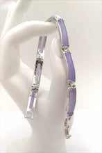 Load image into Gallery viewer, Nature Jade Beaded Bracelet Jewelry Blessing Lucky Fortune Gift For Her Purple e
