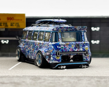 Load image into Gallery viewer, Liberty 1:64 Blue Sunflower VW T1 Kombi Van Camper Model Diecast Metal Car
