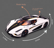 Load image into Gallery viewer, GTspirit 1:18 White 2018 REGERA Super Sports Model Diecast Resin Car New
