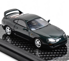 Load image into Gallery viewer, LCD 1:64 Green Supra A80 Coupe Sports Model Diecast Metal Car New Collection
