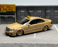 Load image into Gallery viewer, MK 1:64 Yellow E63 W211 Taxi Classic Sports Sedan Model Diecast Metal Car New Collection
