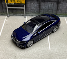 Load image into Gallery viewer, MINIGT 1:64 Blue EQS 580 4MATIC EV Sports Model Diecast Metal Car #559 New
