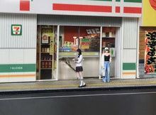 Load image into Gallery viewer, 1:64 Painted Figure Model Miniature Resin Diorama Sand JK Uniform Girl Pretty
