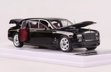 Load image into Gallery viewer, DCM 1:64 Black Phantom VII Luxury Sedan Sports Model Diecast Metal Car New Collection
