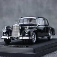 Load image into Gallery viewer, GFCC 1:64 Black 1959 300D Classic Vintage Sports Model Diecast Metal Car BN
