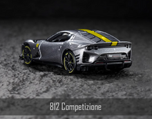 Load image into Gallery viewer, Bburago 1:64 Gray Ferrari 812 Competizione Sports Model Diecast Metal Car New Collection
