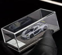 Load image into Gallery viewer, 1:64 Laboratory Gray Gemballa Mirage GT Sports Model Diecast Resin Car New Collection
