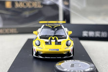 Load image into Gallery viewer, EM 1:64 Yellow 911 GT3 RS Sports Model Diecast Metal Car New Collection
