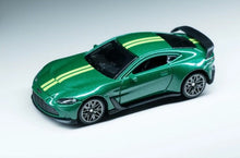 Load image into Gallery viewer, TSC 1:64 Green Decal VANTAGE V12 Sports Model Diecast Metal Car New Collection
