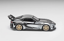 Load image into Gallery viewer, Xcartoys 1:64 Plating Silver JDM Supra A90 Sports Model Diecast Metal Car New Collection
