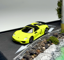 Load image into Gallery viewer, TH 1:64 Yellow 918 Spyder Sports Model Diecast Metal Car New Collection
