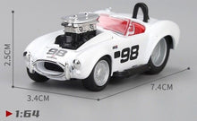 Load image into Gallery viewer, Maisto 1:64 White 1964 Shelby Cobra Racing Sports Model Toy Diecast Metal Car
