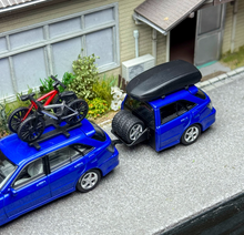 Load image into Gallery viewer, Mortal 1:64 Blue ALTEZZA GITA AS300 Wagon Trailer Model Diecast Metal Car New Collection
