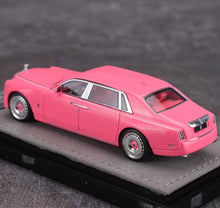 Load image into Gallery viewer, HH 1:64 Pink Phantom 8 Extended Wheelbase Sports Model Diecast Resin Car New Collection
