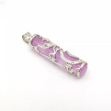 Load image into Gallery viewer, Nature Jade Phoenix Pendant Necklace Gift Jewelry charm Blessing Lucky Fortune h

