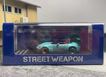 Load image into Gallery viewer, SW 1:64 JDM Blue Miata MX5 Convertible Pandem Sport Model Diecast Metal Car
