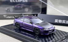 Load image into Gallery viewer, Transcend 1:64 Purple Carbon Eclipse GS Sports Model Diecast Metal Car New Collection
