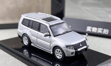 Load image into Gallery viewer, Shadow 1:64 Silver Pajero V97 ORV SUV Off Sports Model Diecast Metal Car New Collecction
