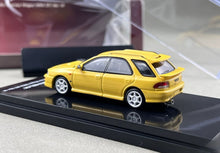 Load image into Gallery viewer, MH 1:64 Yellow Impreza WRX STI Wagon VI Sports Model Diecast Metal Car New Collection
