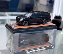 Load image into Gallery viewer, GOC 1:64 Black 2015 Suburban Secret Service SUV Model Diecast Metal Car New Collection
