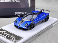 Load image into Gallery viewer, HKM 1:64 Blue Zonda 760 LH Super Racing Sports Model Diecast Metal Car New Collection
