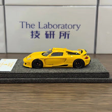 Load image into Gallery viewer, 1:64 Laboratory Yellow Gemballa Mirage GT Sports Model Diecast Resin Car New Collection
