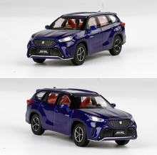 Load image into Gallery viewer, JKM 1:64 Blue Crown Kluger City SUV Sports Model Metal Diecast Car New

