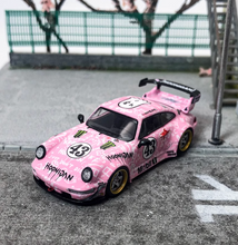 Load image into Gallery viewer, King 1:64 Pink 964 RWB #43 Classic Racing Sports Model Diecast Metal Car New
