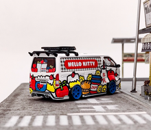 Load image into Gallery viewer, Tarmac 1:64 Kitty Hiace Capsule Delivery Van Widebody Model Diecast Metal Car
