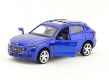 Load image into Gallery viewer, CCA 1:43 Blue Levante SUV Model Toy Diecast Metal Car BN
