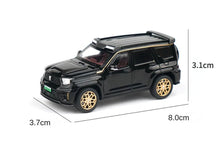 Load image into Gallery viewer, XCARTOYS 1:64 Black Tank 700 City SUV Sports Model Diecast Metal Car New
