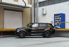Load image into Gallery viewer, WHELART 1:64 2018 Black Range Rover Sports SUV Model Diecast Metal Car New Collection
