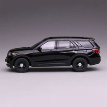 Load image into Gallery viewer, 1:64 596 Black 2020 Explorer State Police SUV Model Diecast Metal Car New Collection
