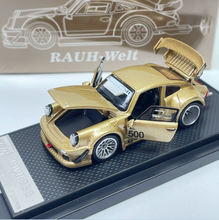 Load image into Gallery viewer, TPC 1:64 Gold RWB 930 Widebody Sport Full Open Model Diecast Metal Car Box New Collection
