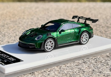 Load image into Gallery viewer, SOLO 1:64 Green 2021 911 GT3 RS 992 Sports Model Diecast Resin Car New

