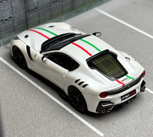 Load image into Gallery viewer, LT 1:64 White F12 TDF V12 Super Racing Sports Model Diecast Metal Car New Collection
