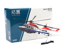 Load image into Gallery viewer, XCARTOYS 1:210 Military AW139 Helicopter Model Diecast Metal New Collection
