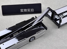 Load image into Gallery viewer, MT 1:64 Black LB H300 Flatbed Tow Truck Custom Model Diecast Metal Car New Collection
