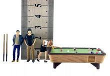 Load image into Gallery viewer, 1:64 Painted Figure Model Miniature Resin Diorama Sand Pool Billiards Balls Cue
