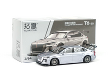 Load image into Gallery viewer, XCARTOYS 1:64 Hongqi H5 CEC GR2000T Racing Sports Model Diecast Metal Car New
