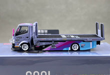 Load image into Gallery viewer, CC 1:64 Purple DTM H300 Tow Flatbed Trailer Truck Model Diecast Metal Car New Collection
