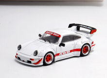 Load image into Gallery viewer, Star 1:64 White Red RWB 964 GT Racing Sports Model Diecast Metal Car New Collection
