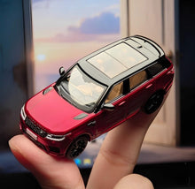 Load image into Gallery viewer, WHELART 1:64 2018 Red Range Rover Sports SUV Model Diecast Metal Car New Collection
