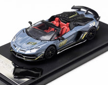 Load image into Gallery viewer, RM 1:64 Grey Aventador svj #63 Sports Model Diecast Metal Car BN
