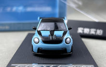 Load image into Gallery viewer, PSC 1:64 Blue RWB Beetle RS Sports Model Diecast Metal Car New Collection
