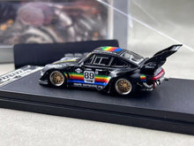 Load image into Gallery viewer, SW 1:64 Black Apple #89 RWB 993 Big Spoiler Sports Model Diecast Metal Car New Collection
