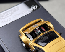 Load image into Gallery viewer, RM 1:64 Gold GTV6 Widebody Hatchback Sports Model Diecast Metal Car New Collection
