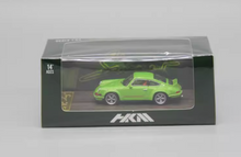 Load image into Gallery viewer, HKM 1:64 Green Singer DLS 911 964 Racing Sports Model Diecast Metal Car New
