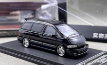 Load image into Gallery viewer, Mortal 1:64 Black Previa Mini Van MPV Sports Model Diecast Metal Car New Collection
