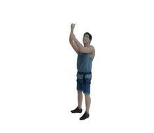 Load image into Gallery viewer, 1:64 Painted Figure Mini Model Miniature Resin Diorama Climber Mountaineer Sand
